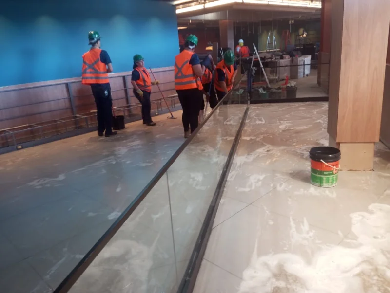 empresa de limpeza de piso pós obra em São Paulo
