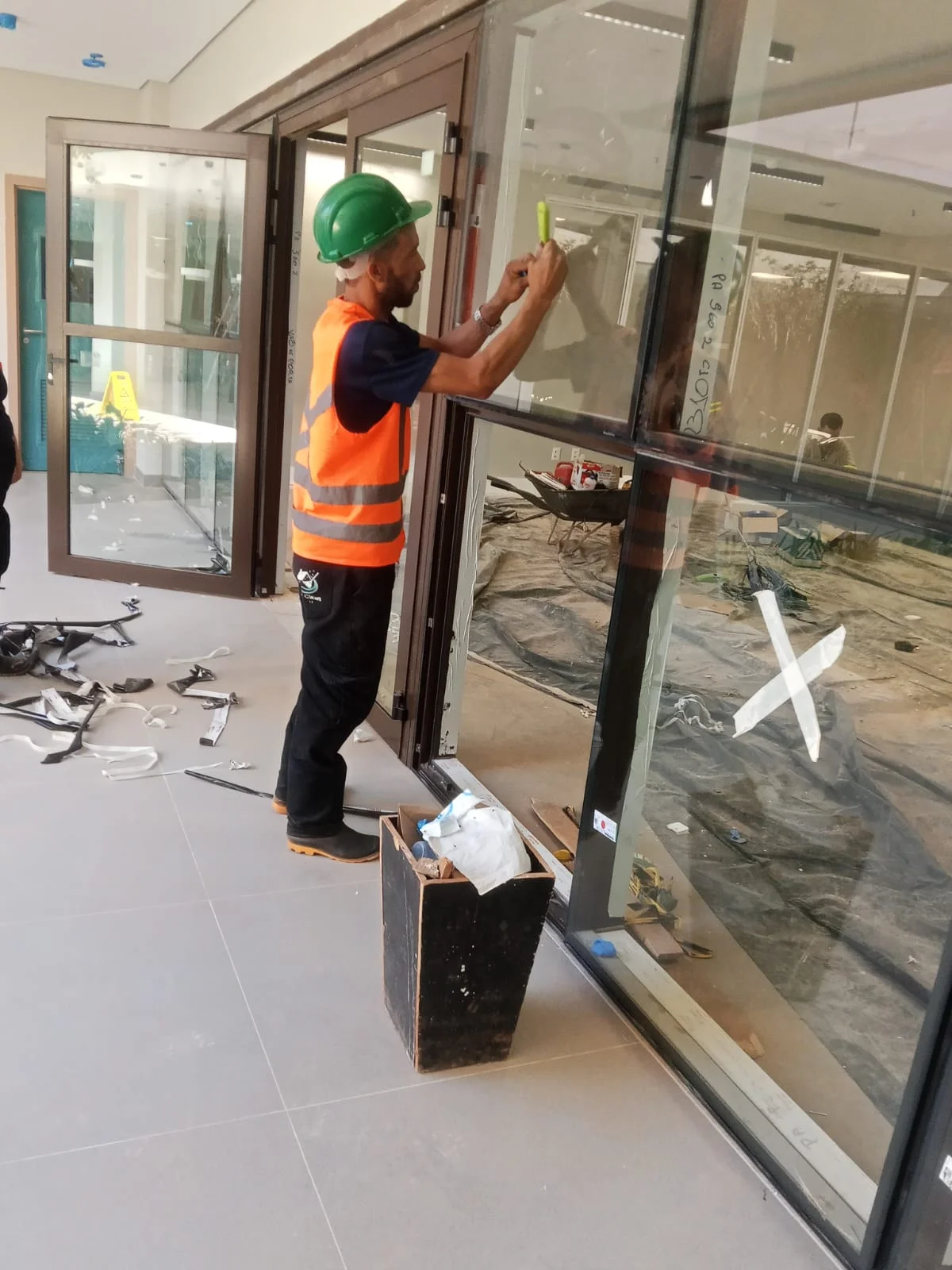 remoção de resíduos de obra