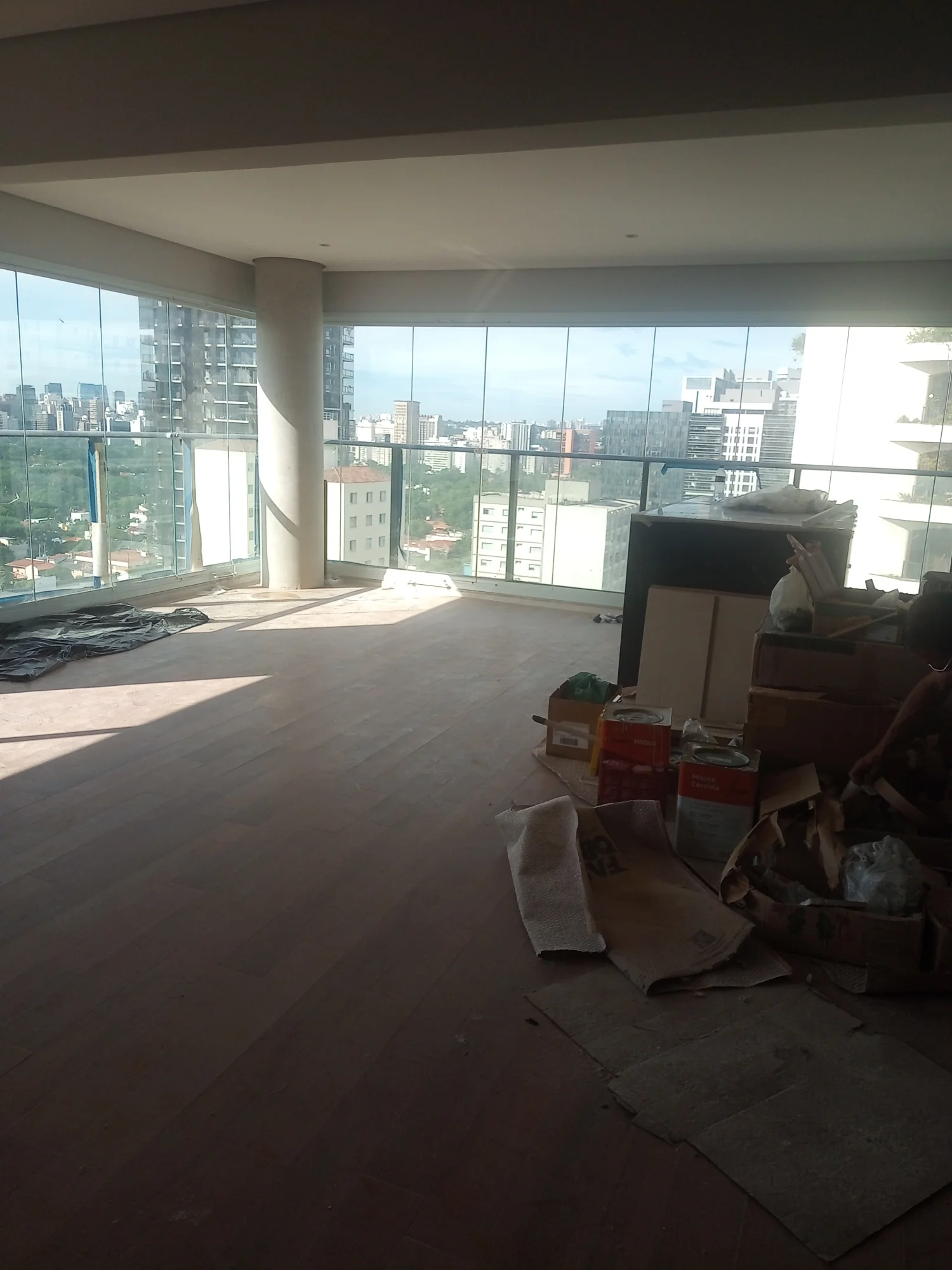 retirada de gesso de obra